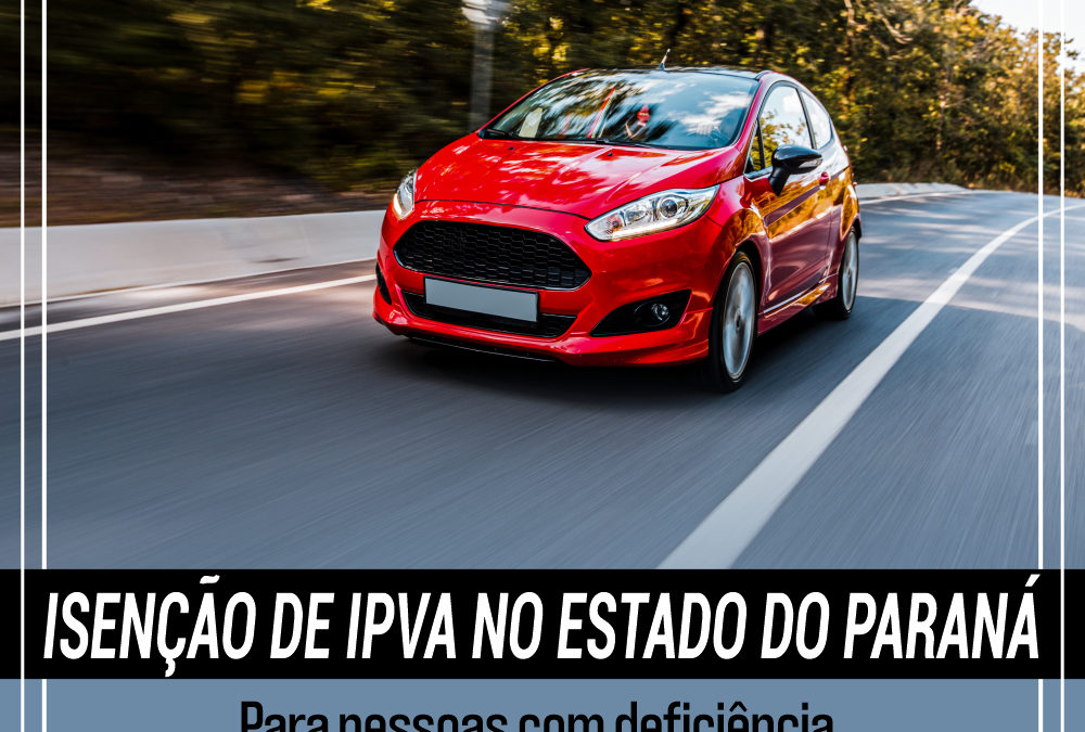 Isenção do IPVA no Paraná